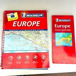 Michelin Europe Tourism Road Atlas and Map for Travel